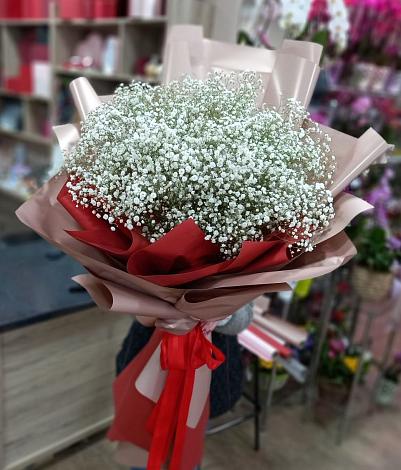 Букет цветов из: Гипсофила в Лоза