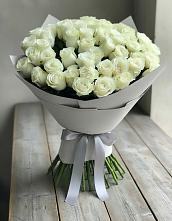 Букет 35 Белых роз #REPLACE_PRED# Лоза