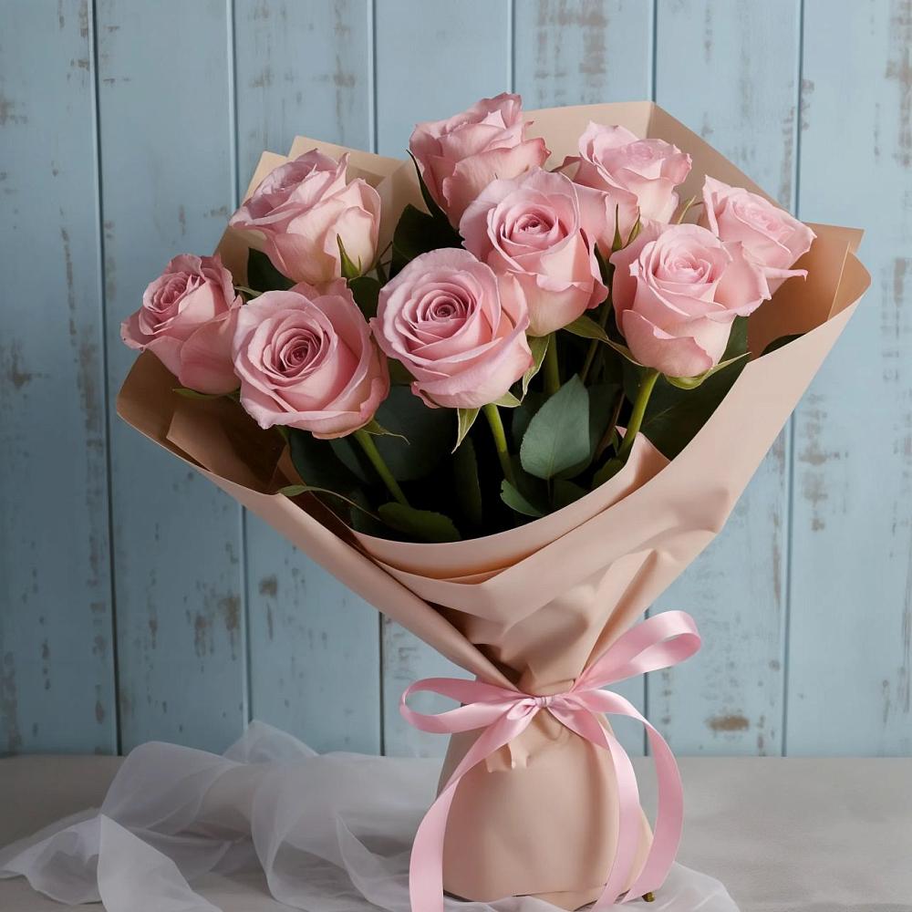 Букет цветов из: Розы в Лоза