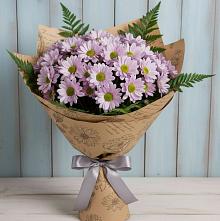 Букет цветов из:  Хризантемы #REPLACE_PRED# Лоза