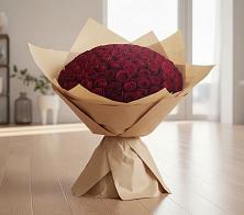 Букет 101 Красная роза в Лоза