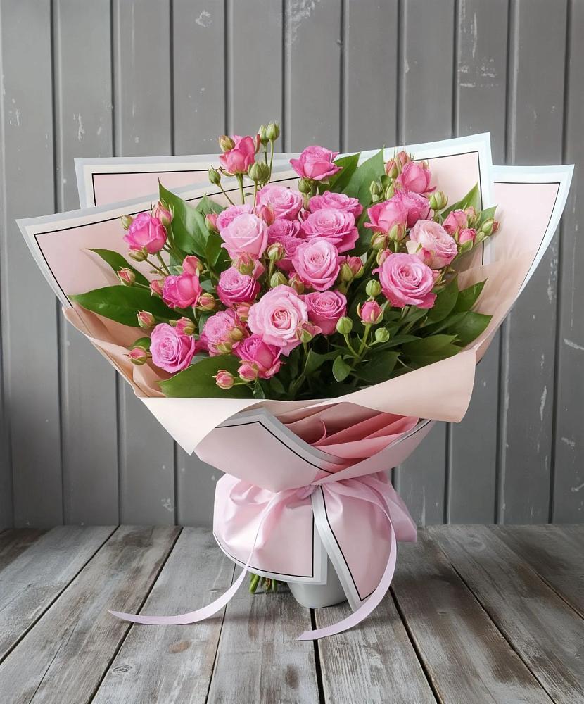 Букет Розовый кустик в Лоза
