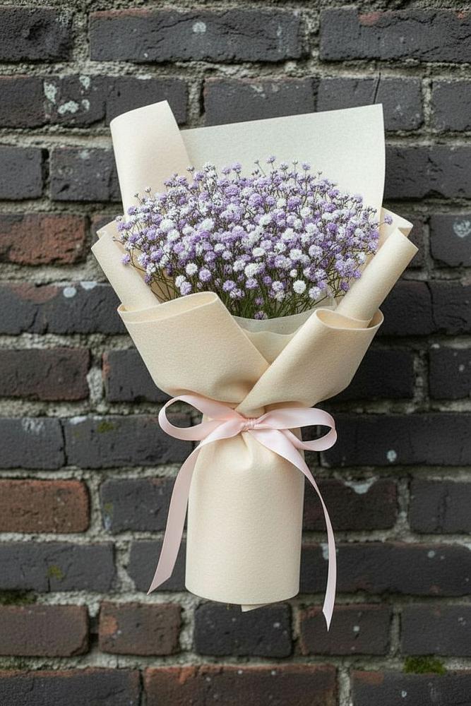 Букет цветов из: Гипсофила в Лоза