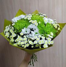 Букет цветов из:  Хризантемы #REPLACE_PRED# Лоза