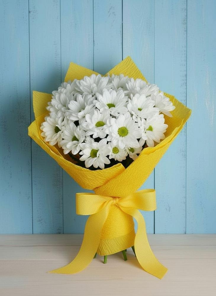 Букет цветов из: Хризантемы в Лоза