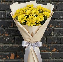 Букет цветов из:  Хризантемы #REPLACE_PRED# Лоза