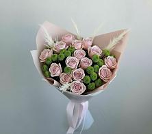 Букет цветов из:  Розы и Хризантемы #REPLACE_PRED# Лоза