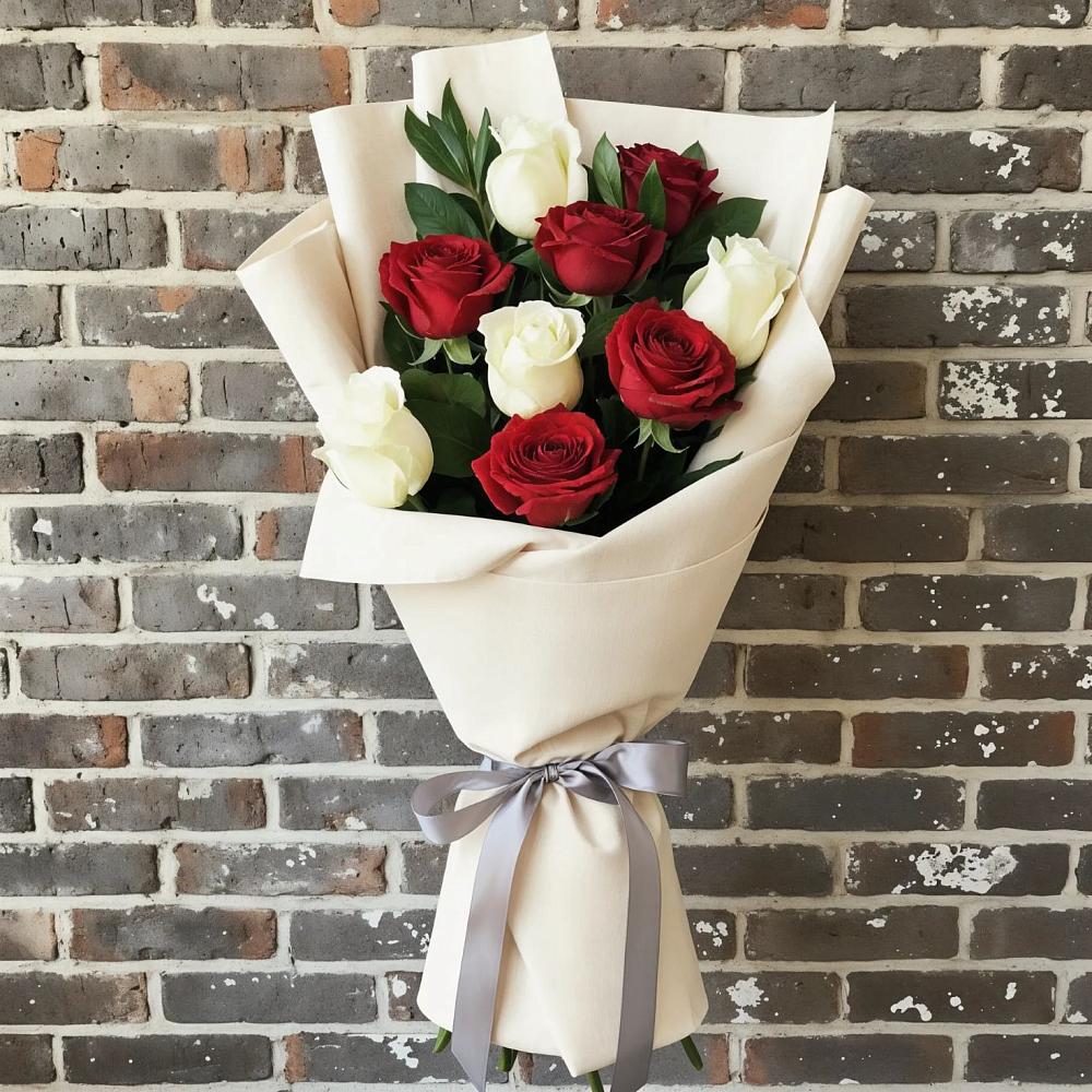 Букет цветов из: Розы в Лоза