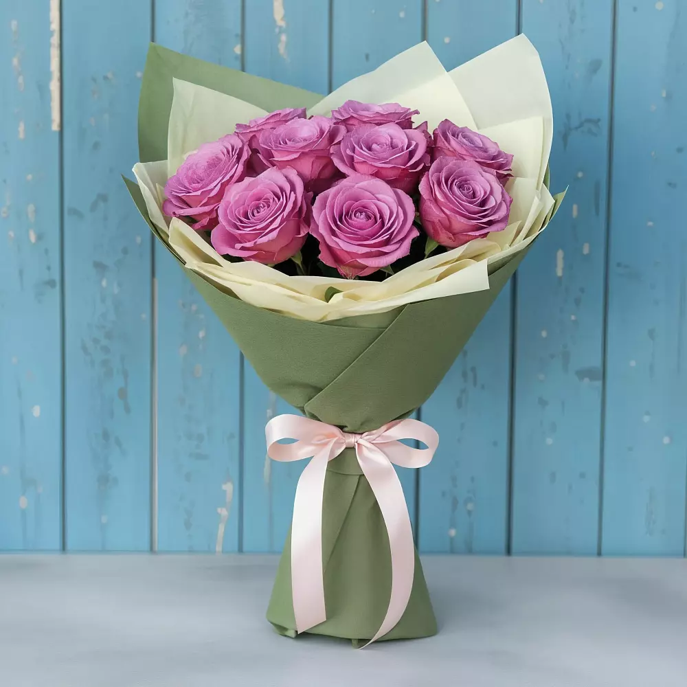 Букет Розы Фёрст Леди в Лоза