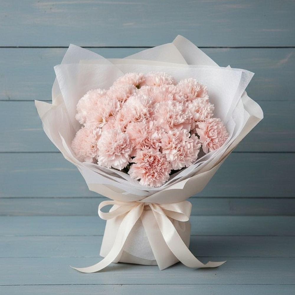 Букет цветов из: Гвоздики в Лоза