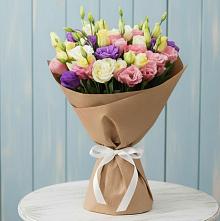Букет цветов из:  Лизиантусы в Лоза