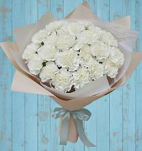 Букет цветов из:  Гвоздики в Лоза