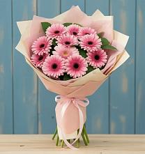Букет цветов из:  Герберы в Лоза