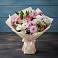 Букет цветов из: Хризантемы, Альстромерии и Розы в Лоза